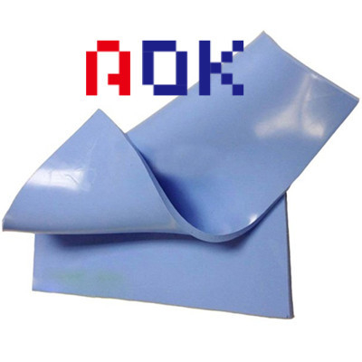 Πάχος 0,5 θερμικής χιλ. σιλικόνης 8 μαξιλαριών υλικής μπλε χρώμα W/m.K